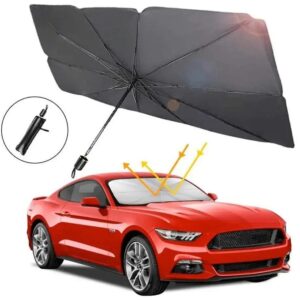 Foldable Portable Car Sun Shade Umbrella – Windshield Cover Visor | Nairobi Kenya