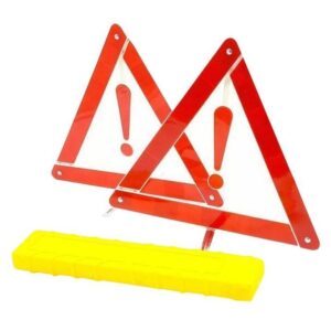 Triangular Life Saver – Essential Emergency Warning Triangle for Road Safety