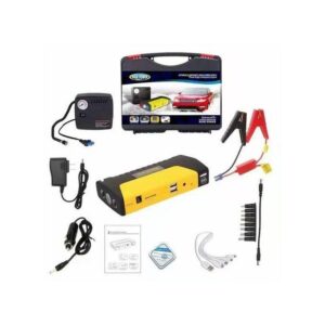 Portable Car Jump Starter Kit – Emergency Battery Booster Power Bank with LED Flashlight for Petrol & Diesel Vehicles