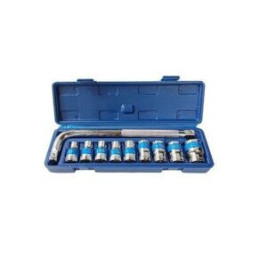 MLG 10-Piece Tool Box Set – Portable Home & Automotive Repair Tool Kit with Storage Case