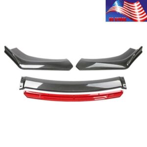 carbon fiber bumper lip – sporty & durable front lip splitter