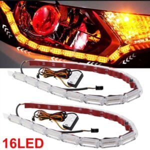 crystal 16led drl lights – universal car daytime running led lights