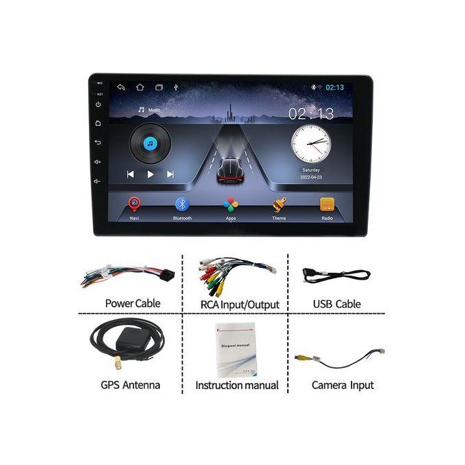 toyota landcruiser prado fj150 android screen 2gb 32gb storage 10 inch