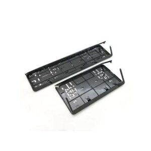 carbon fiber number plate frames – premium car license plate holder