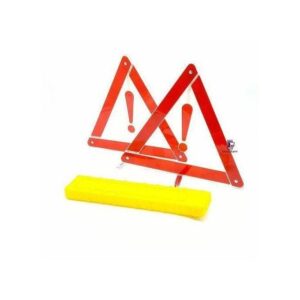 car emergency triangle – life saver road safety warning