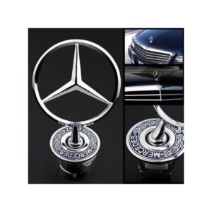 mercedes front hood logo emblem badge – car front grille ornament