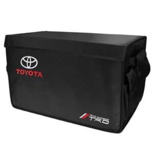 Toyota Car Boot Storage Organizer – Foldable Multi-Pocket Trunk Box