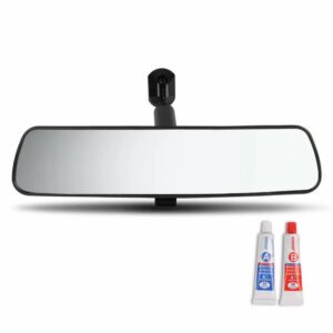 universal wide rearview mirror – anti glare panoramic car interior mirror