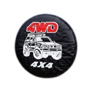 17'' 4wd spare wheel cover – heavy duty waterproof tyre protector