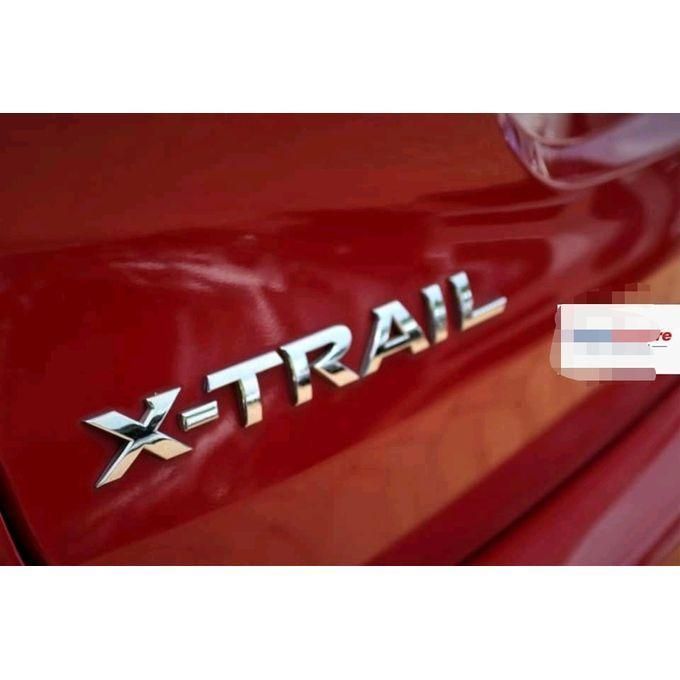 nissan x trail logo emblem – high quality replacement front/rear car badge for all x trail models