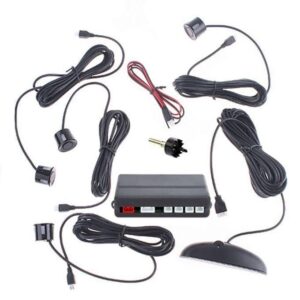 advanced car reverse parking sensor system – radar safety alert kit