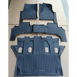 premium 5d tpe car floor mats for toyota land cruiser lc300 – all weather luxury mats