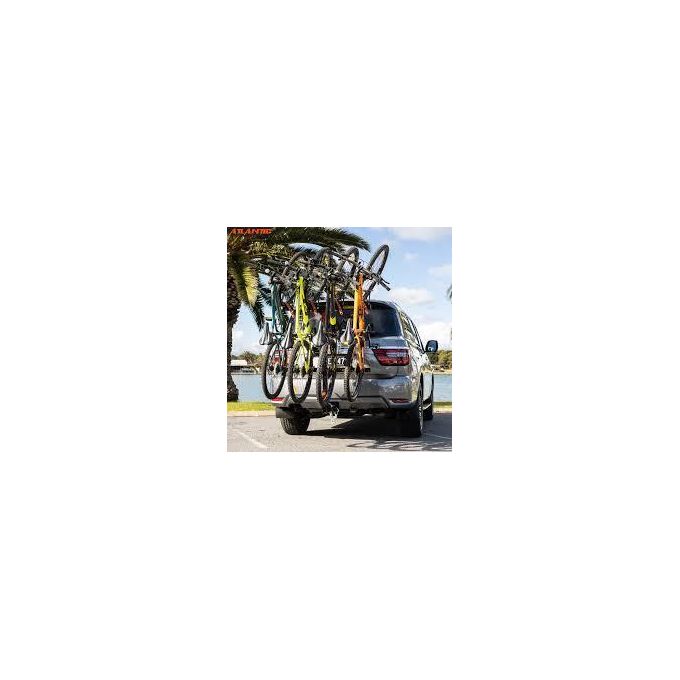 3 rack suv bike carrier – heavy duty rear mount bicycle holder car boot rack