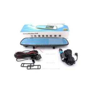 HD 1080P Front & Rear View Mirror Car DVR Camera – Dual Lens Dashcam Recorder