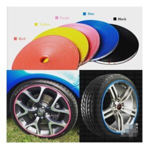 Universal Car Rim Protection Strip – Alloy Wheel Scratch Guard & Styling Cover