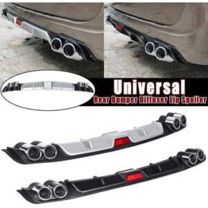 Universal Car Rear Bumper Diffuser – Matte Black Aerodynamic Upgrade | Nairobi, Kenya  Full Product Description