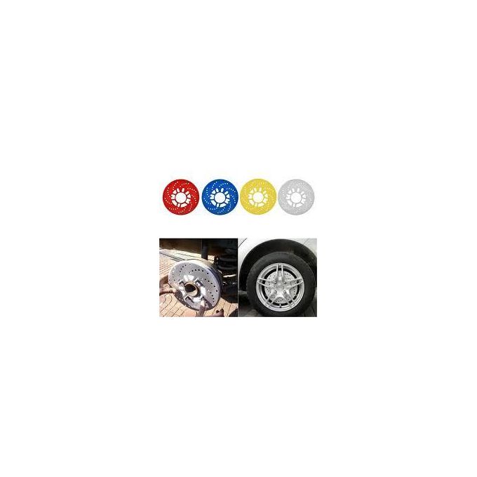 2PCS Aluminium Car Wheel Brake Disc Cover – Sporty Caliper Style | Nairobi, Kenya