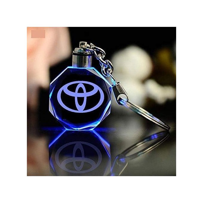 Toyota Car Key Holder with LED Light – Stylish & Practical Keychain | Nairobi, Kenya