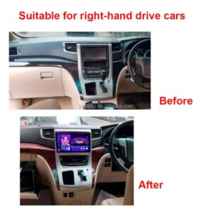 Toyota Alphard 2008–2014 Android Screen – Touchscreen Multimedia System in Nairobi, Kenya
