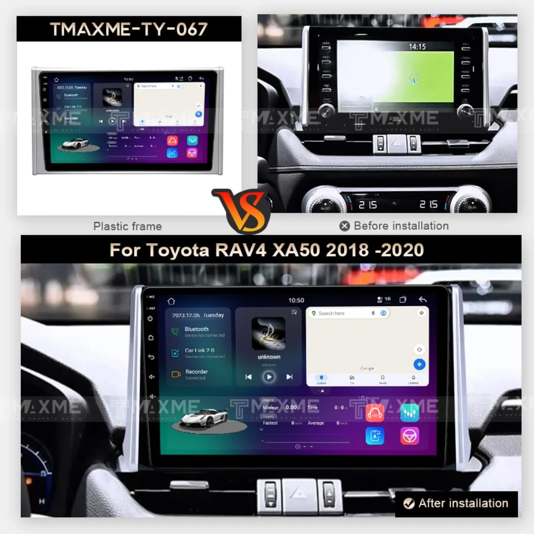 Toyota RAV4 2019–2020 Android Screen with Installation – Touchscreen Multimedia Upgrade in Nairobi, Kenya