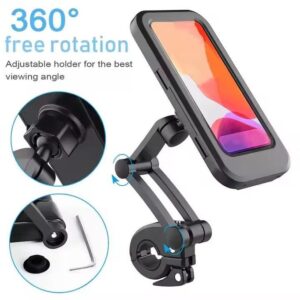 Waterproof Bike & Motorcycle Phone Holder Case – Secure Handlebar Mount | Nairobi Kenya