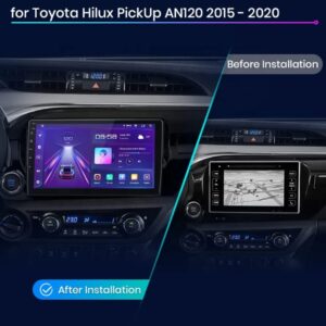 Toyota Hilux 2015–2020 Android Screen – Touchscreen Multimedia System in Nairobi, Kenya