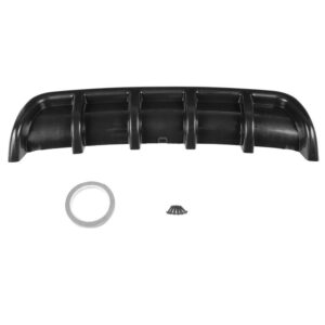 AeroSport Matte Black Rear Bumper Diffuser Fin Kit – Shark Fin Style ABS | Nairobi, Kenya