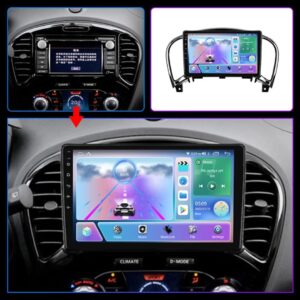 Nissan Juke 2010–2017 Android Screen with Free Installation – Touchscreen Multimedia Upgrade in Nairobi, Kenya