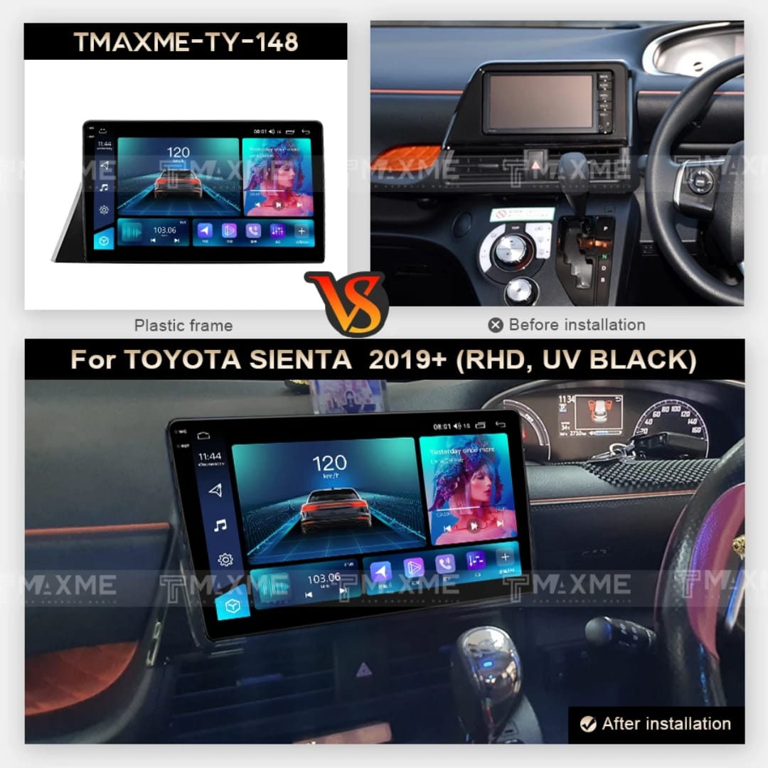 Toyota Sienta Android Screen 2019+ – Touchscreen Car Stereo Upgrade in Nairobi, Kenya