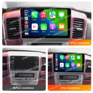 Toyota Alphard 2002–2008 Android Screen with Installation – Touchscreen Multimedia Upgrade in Nairobi, Kenya