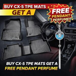 Mazda CX-5 2010–2016 TPE All-Weather Floor Mats + Free Branded Pendant Perfume – Custom Fit – Nairobi Kenya