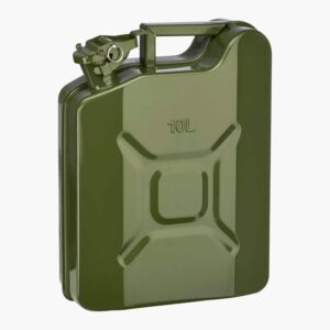 10L Metallic Fuel Tank – Heavy Duty Metal Jerry Can for Petrol & Diesel in Nairobi Kenya