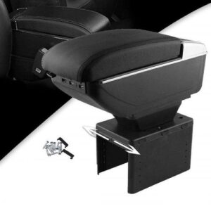 7 USB Ports Car Armrest with Cup Holder – Universal Center Console Organizer – Nairobi