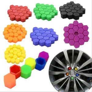 All Color 20pcs Wheel Nuts Covers – Car Tire Lug Nut Caps – Durable & Stylish – Nairobi Kenya