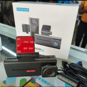 4K + 1080P Front & Rear Dual Dash Cam with WiFi – Free 64GB Card, Night Vision & 24H Parking Monitor