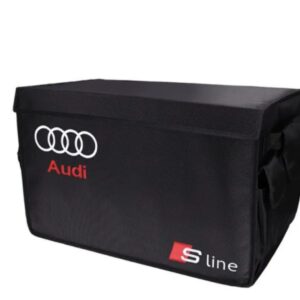 Audi Luxury Foldable Boot Storage Organiser – Multi-Compartment Car Trunk Organizer Nairobi Kenya