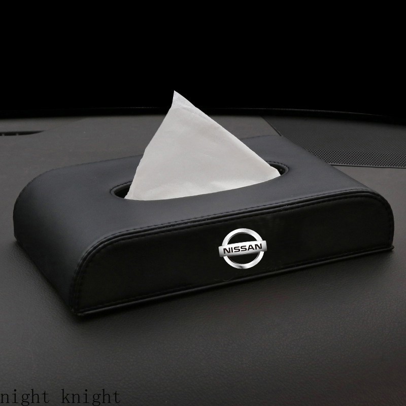 Nissan Branded Dashboard Tissue Holder – Car Interior Organizer