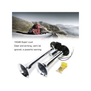 Dual Trumpet Electric Horn 12V – Super Loud Car Air Horn Set (Nairobi, Kenya)