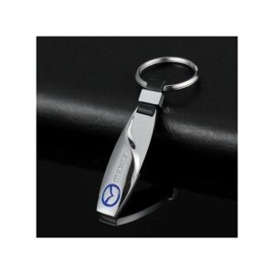 Mazda Logo Keyring – Polished Aluminum Racing Collectable Car Keychain (Nairobi, Kenya)