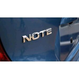 Nissan Note Letter Badge – Individual Rear Car Emblem (Nairobi, Kenya)