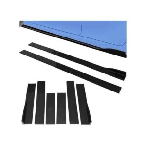 Car Side Skirt – Black Racing Style Body Kit Accessory (Nairobi, Kenya)