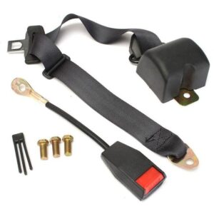 Automatic Retractable Car Safety Seat Belt – Driver/Passenger (Black, 1Pc) (Nairobi, Kenya)