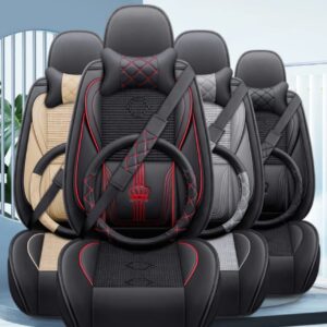 Premium PU Leather Seat Covers for Cars – Durable Universal Fit Interior Upgrade in Nairobi Kenya
