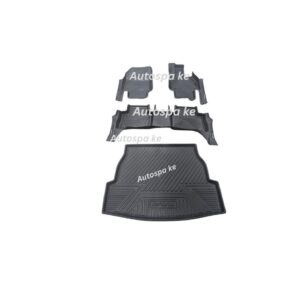 5D Toyota RAV4 2018+ TPE Floor Mats With Boot Mat – All-Weather Custom Fit Car Mats