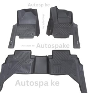 5D Toyota Hilux 2015+ TPE Floor Mats – All-Weather Custom Fit Car Mats