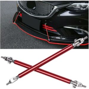 Universal Car Bumper Lip Support Strut Rods – Adjustable Front Splitter & Spoiler Support Holders