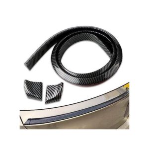 Universal Carbon Fiber Style Rear Trunk Spoiler Wing for Saloon Cars