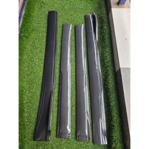 Universal Carbon Fiber Side Skirts Extension – Car Side Skirt Splitters Exterior Body Kit